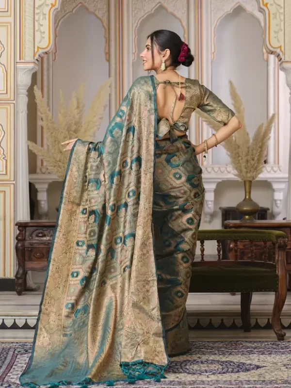 Banarasi Organza Saree - Image 2